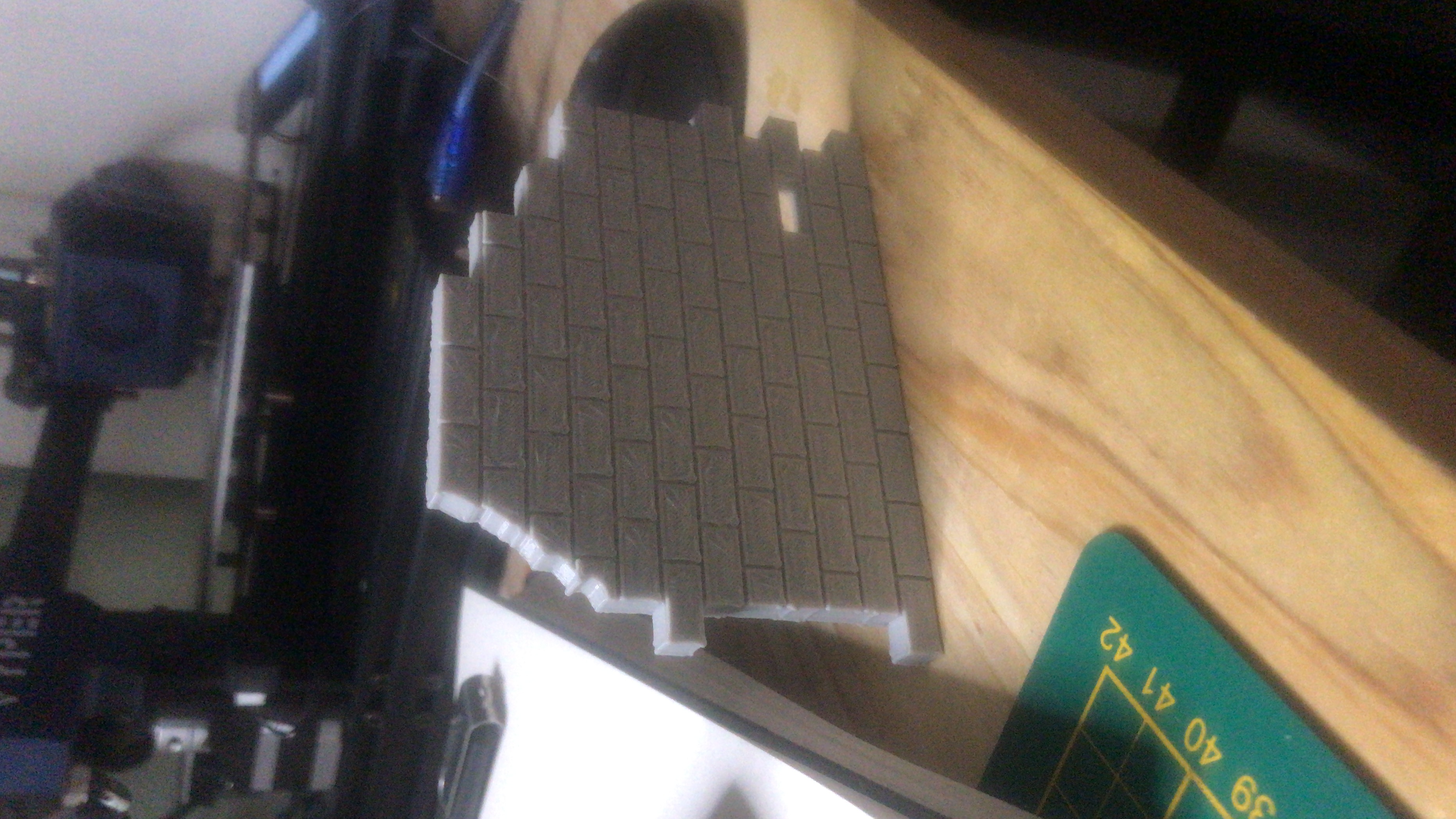 Brick wall whole and broken