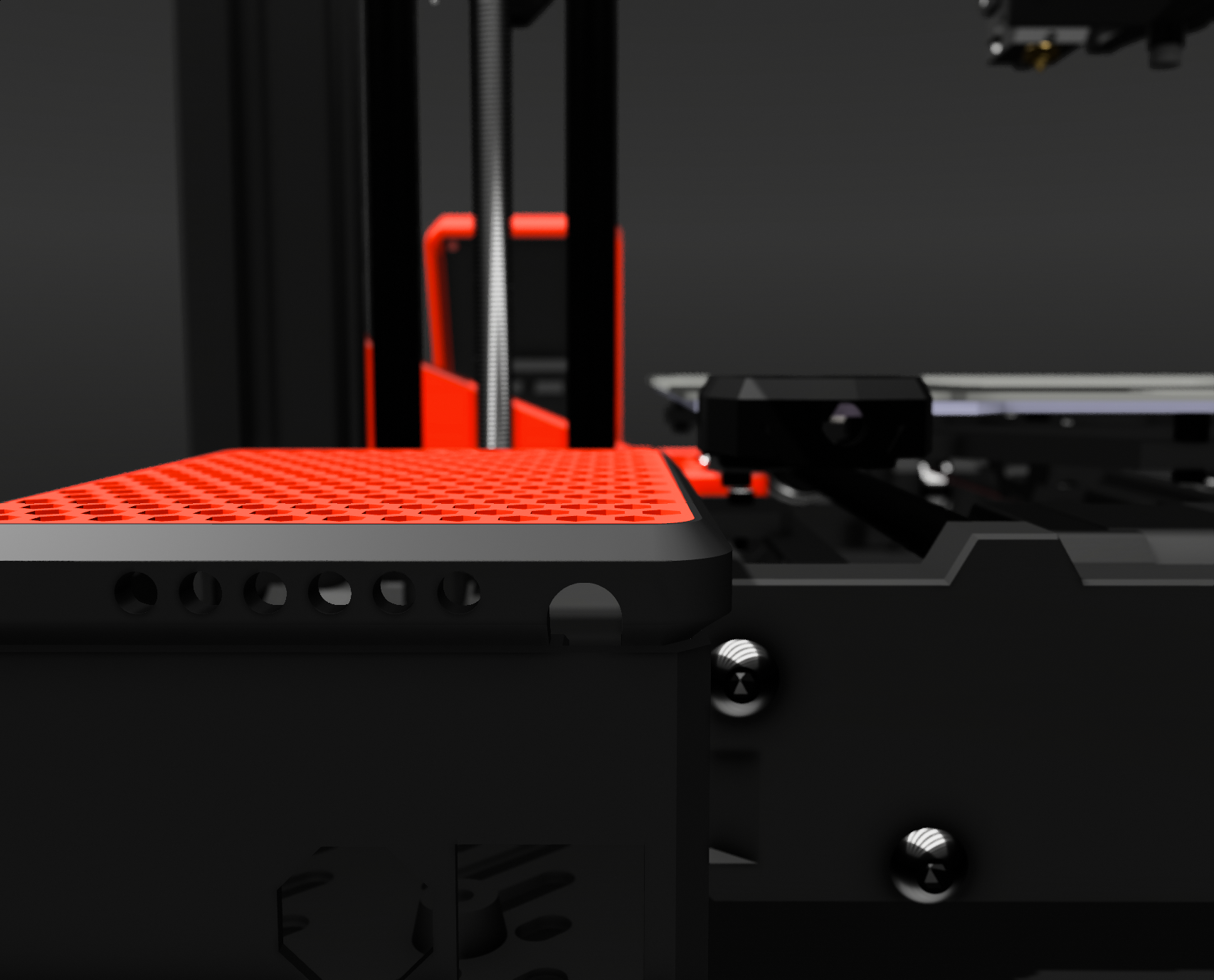 Prusa MINI/MINI+ ZTop Electronics Box Cover, by MaxT (REMIX) by MaxT