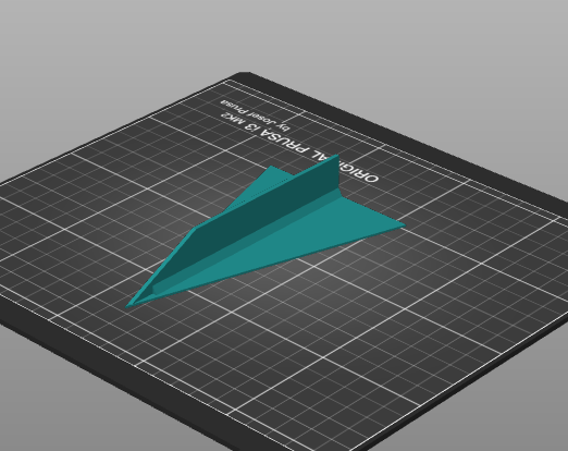 Plastic Paper Airplane