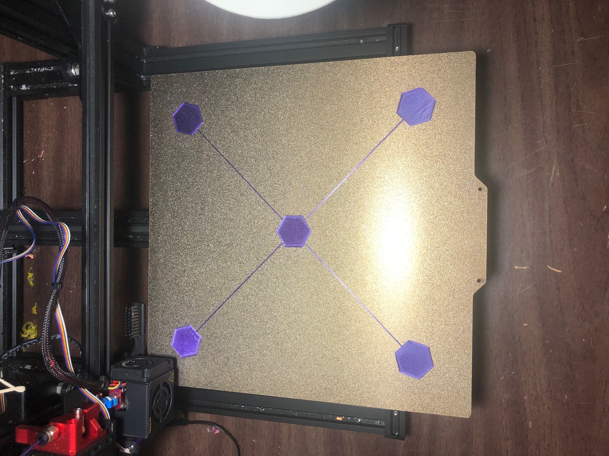 CR-10 Bed Leveling Test (10 Min)