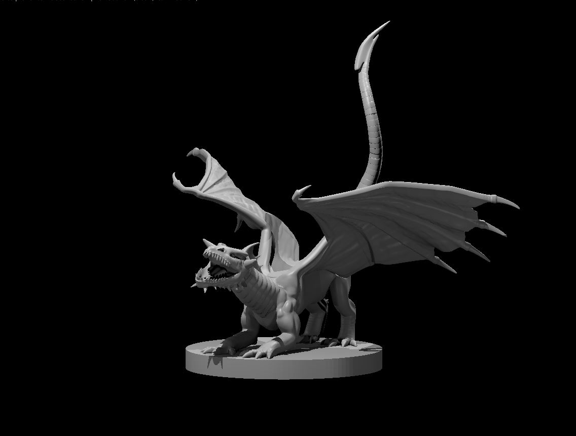 Miniatura 6 do modelo 3D Black Dragon