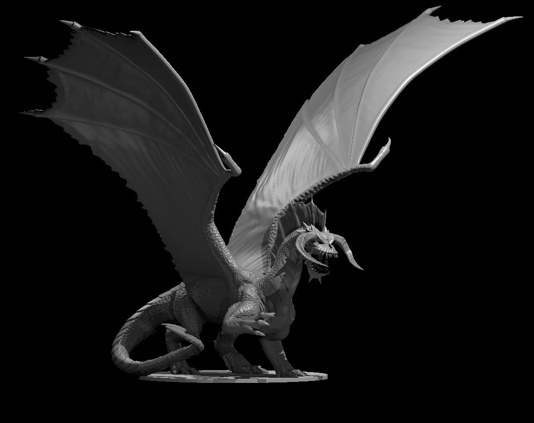 Miniatura 4 do modelo 3D Black Dragon
