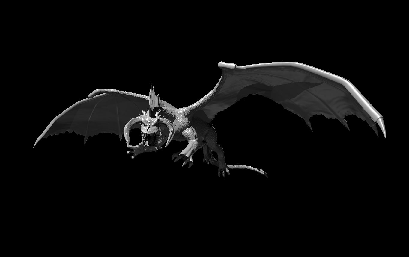 Miniatura 7 do modelo 3D Black Dragon