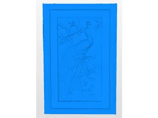 Painting relief sculpture（scanned by Revopoint Range）