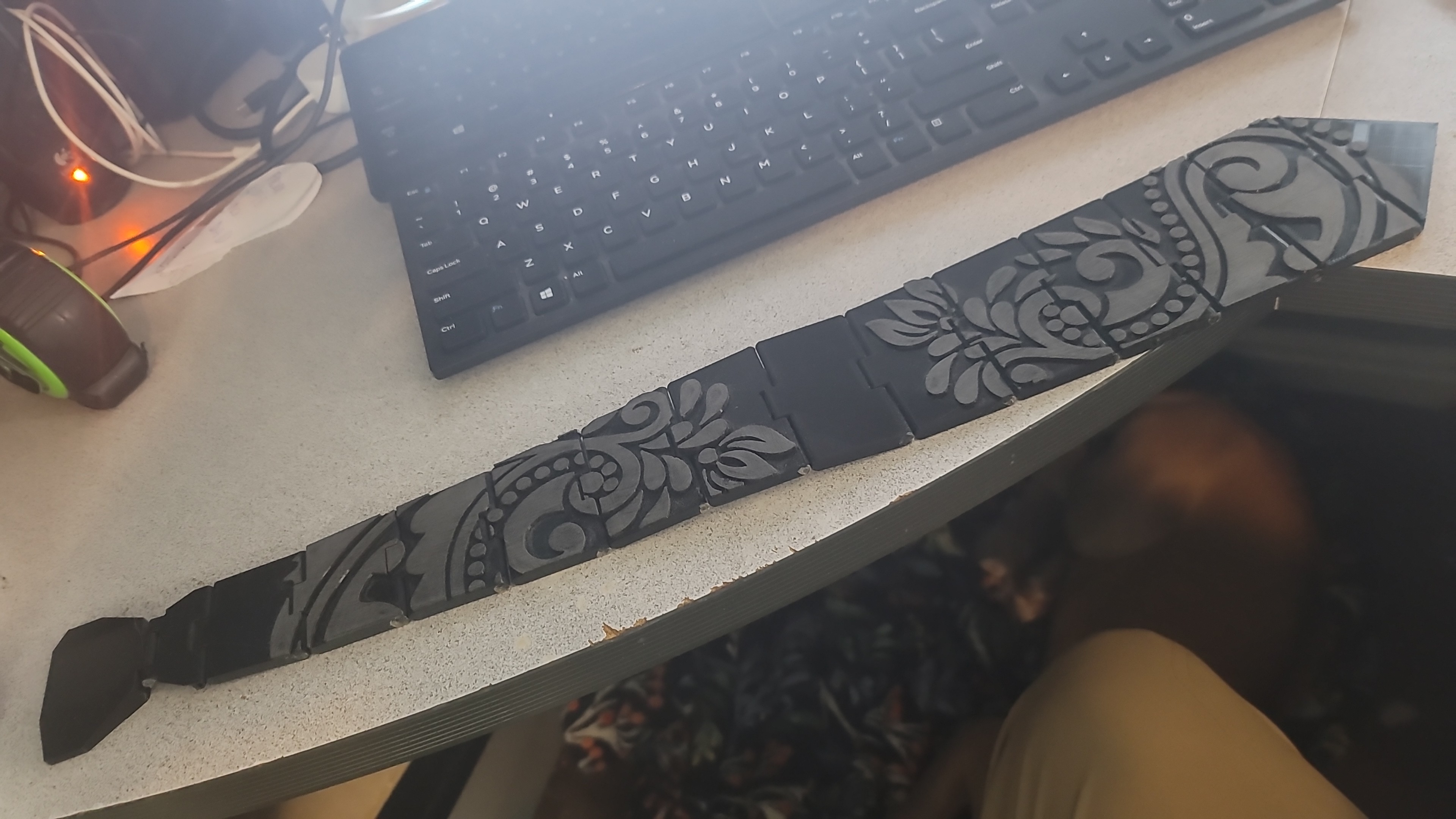 printed necktie