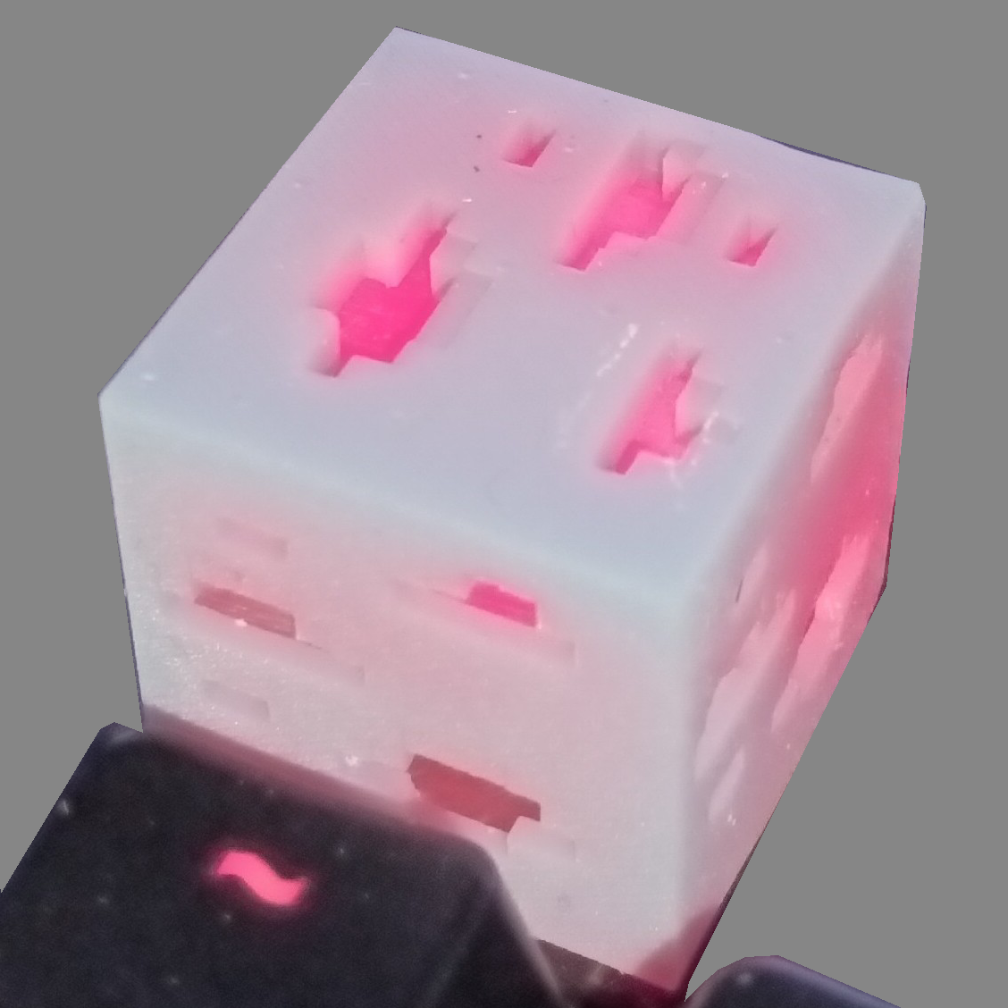 Minecraft Redstone Block Keycap By YourBuddyDinec Download Free STL 