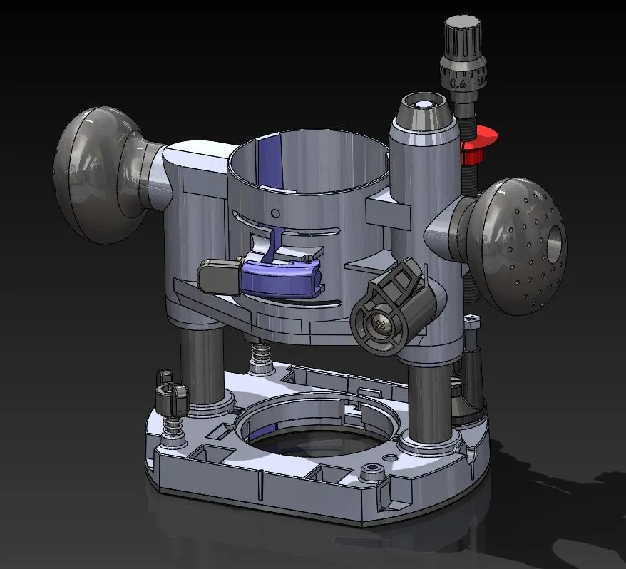 Makita plunge base by SV SYA | Download free STL model