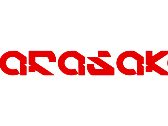 ARASAKA letters with logo