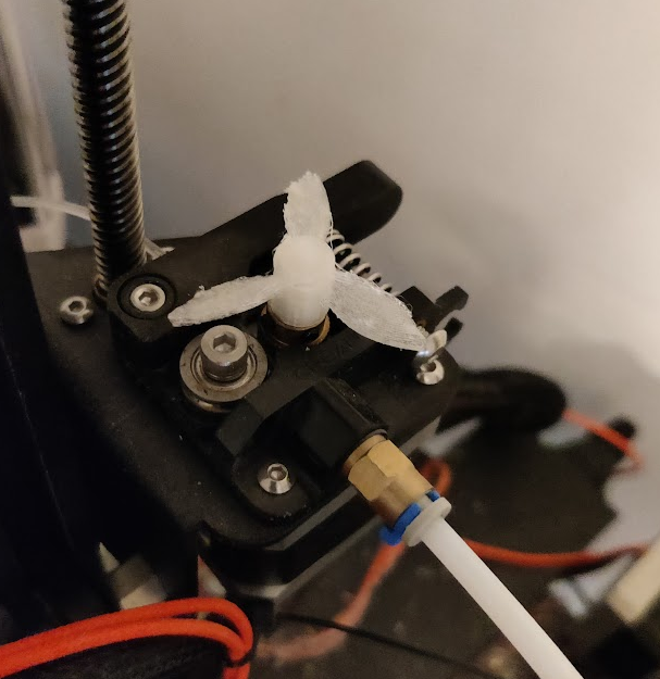 Ender 3 v2 Extruder Propeller by Blobofdoom Download free STL model