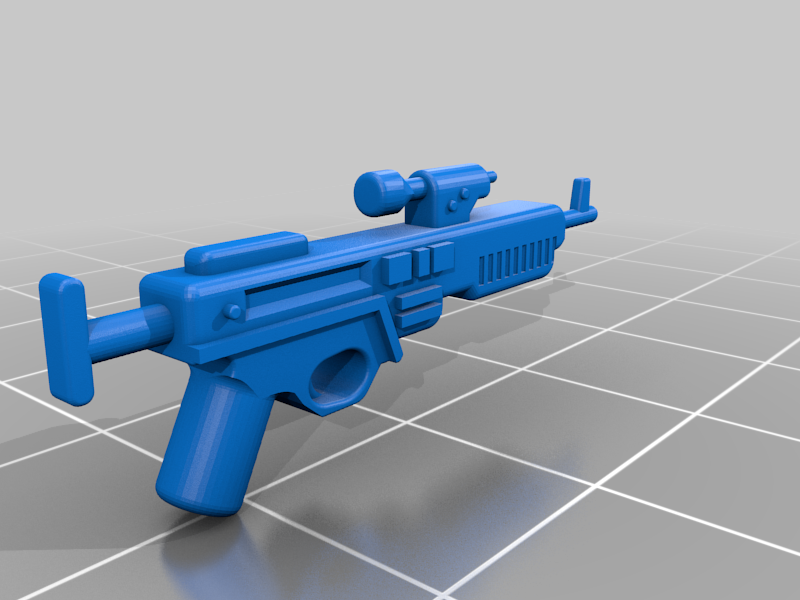 Miniatura 4 do modelo 3D A280 Blaster (lego)