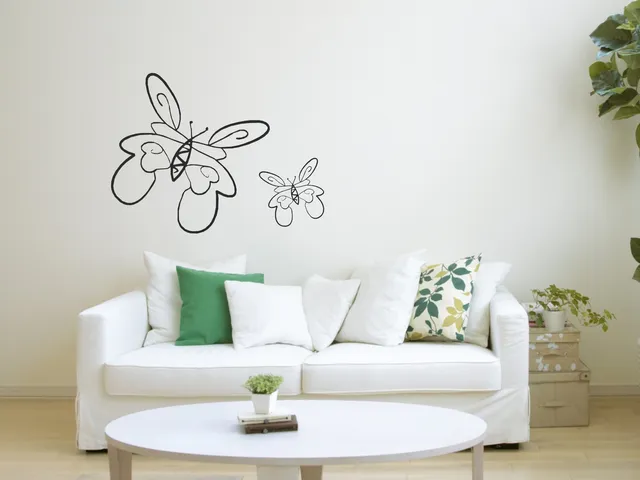 Thin lined Butterfly