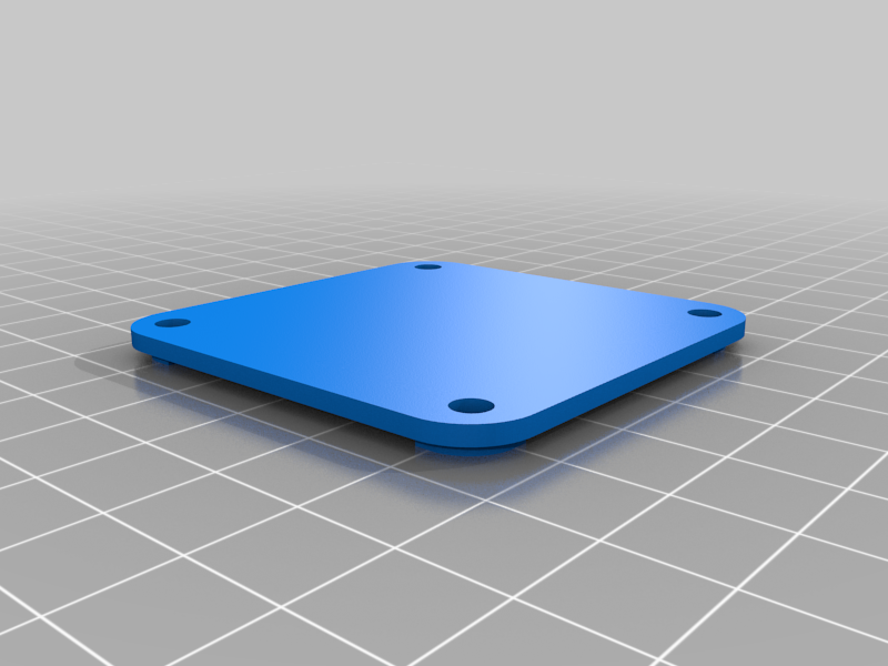 Miniatura 2 do modelo 3D Small Electronics Box 50mm