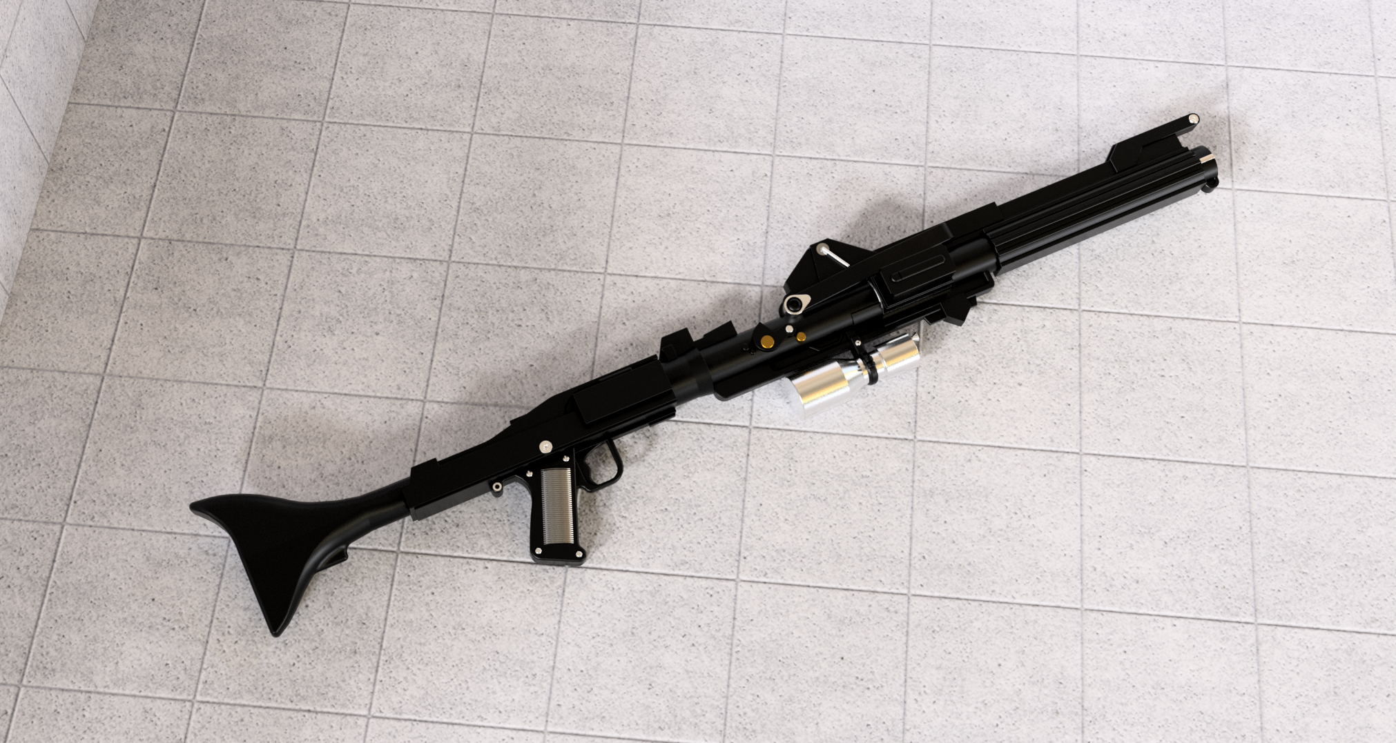 Star Wars Revenge of the Sith accurate DC15 A rifle for 1:12 , 1:6 and 1:1 figures and cosplay