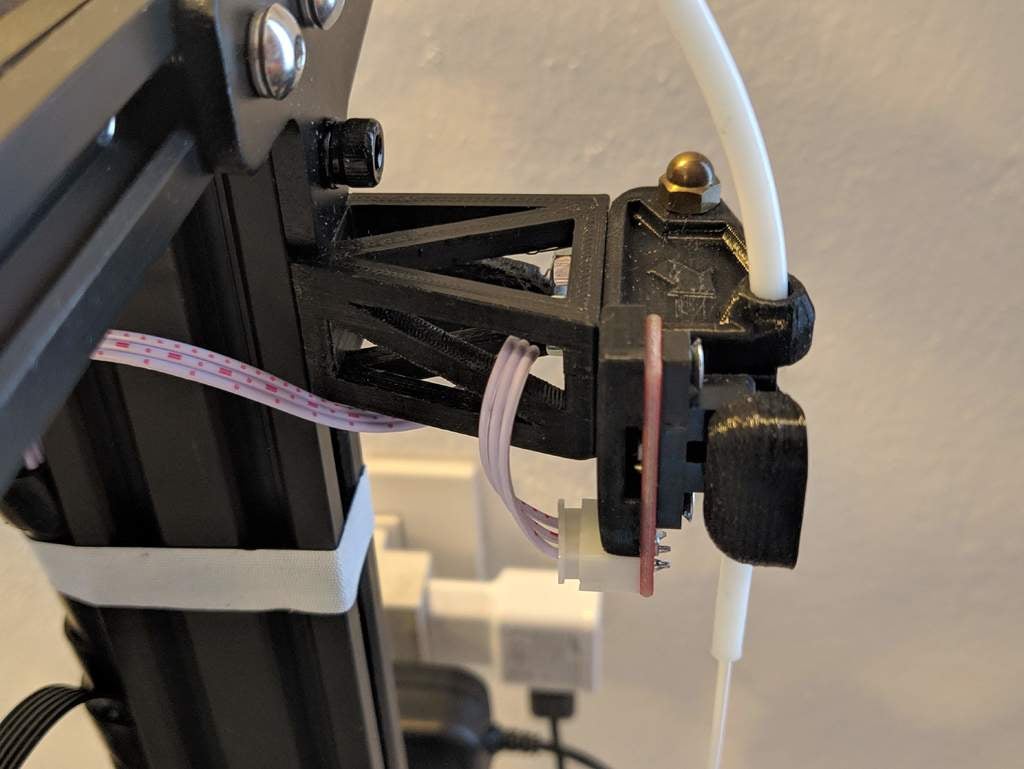 Ender 5 Filament Runout Sensor Holder