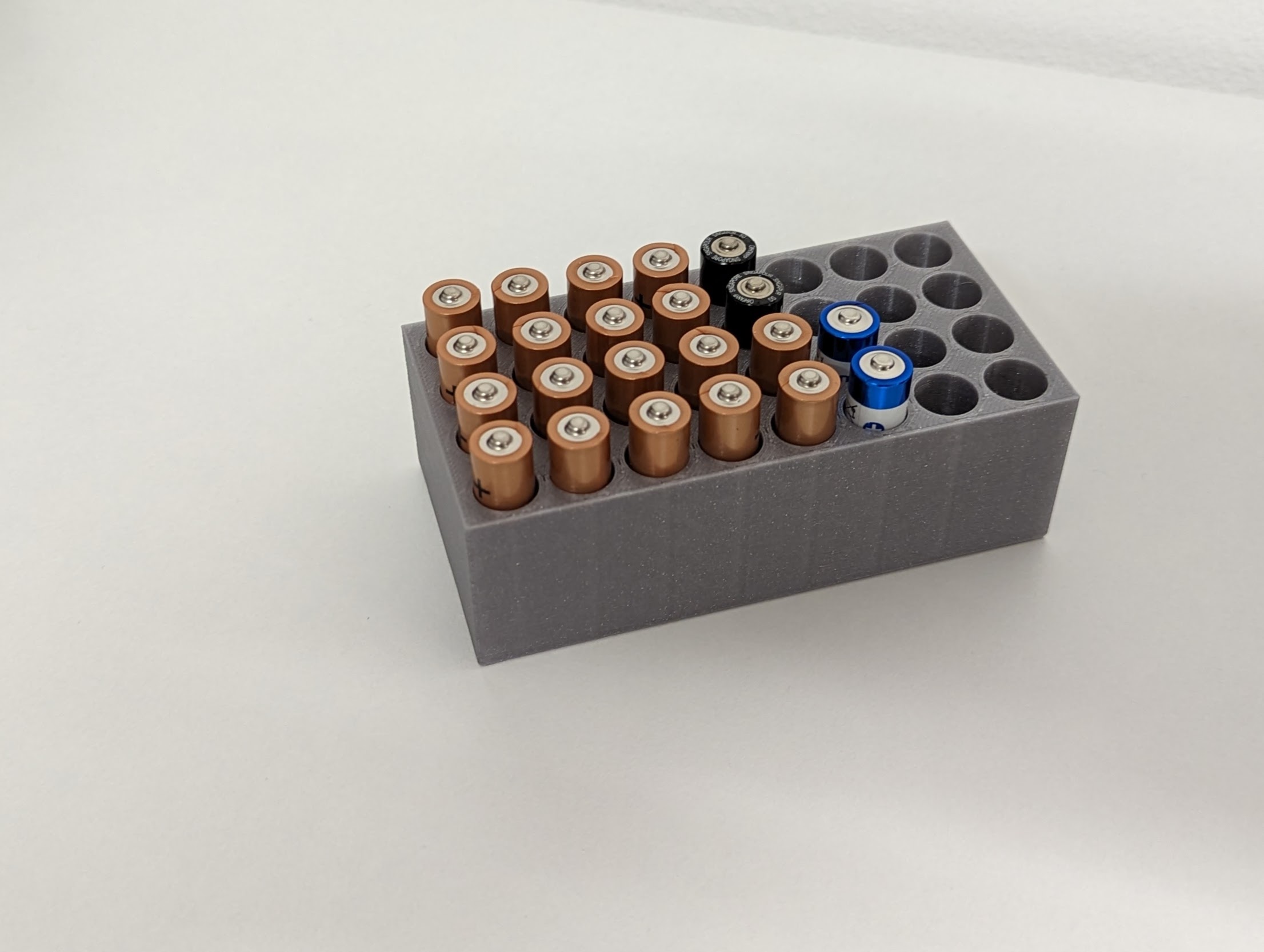 Battery Holder 54 x 108 x 35 by adsw Download free STL model