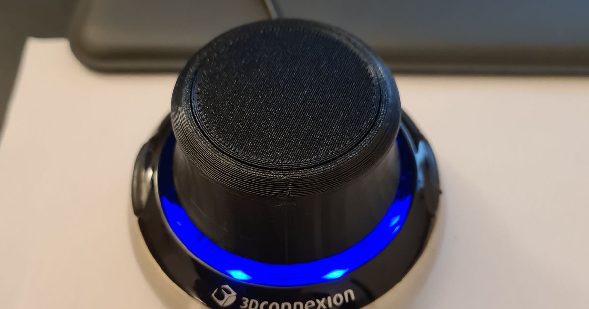 Space Navigator (3D mouse) Replacement Knob V1 - 3D connexion by