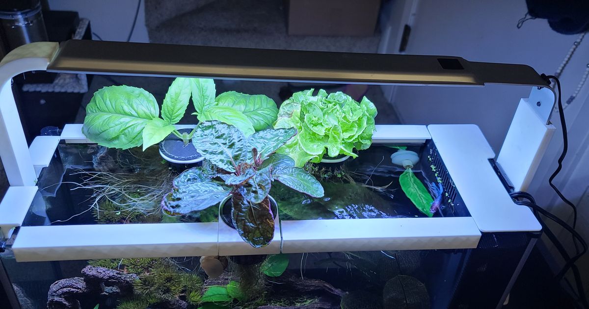 Fluval Spec V Tank hydroponics mods by DerpFishStuff Download free