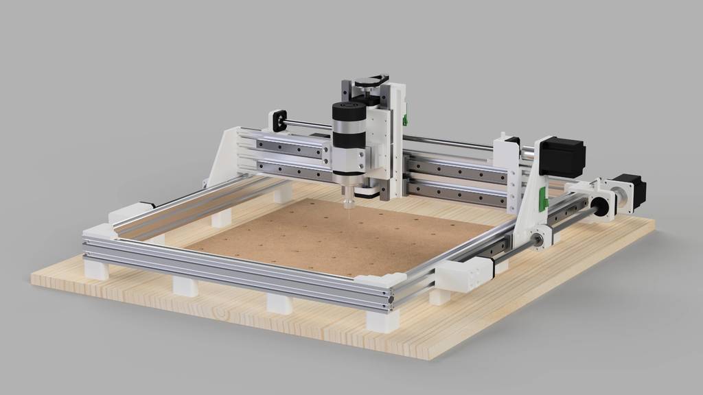 3D Printed CNC Router by Sir Kuhnhero | Download free STL model ...