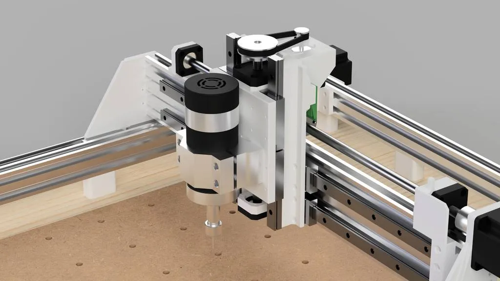 3D Printed CNC Router by Sir Kuhnhero | Download free STL model ...