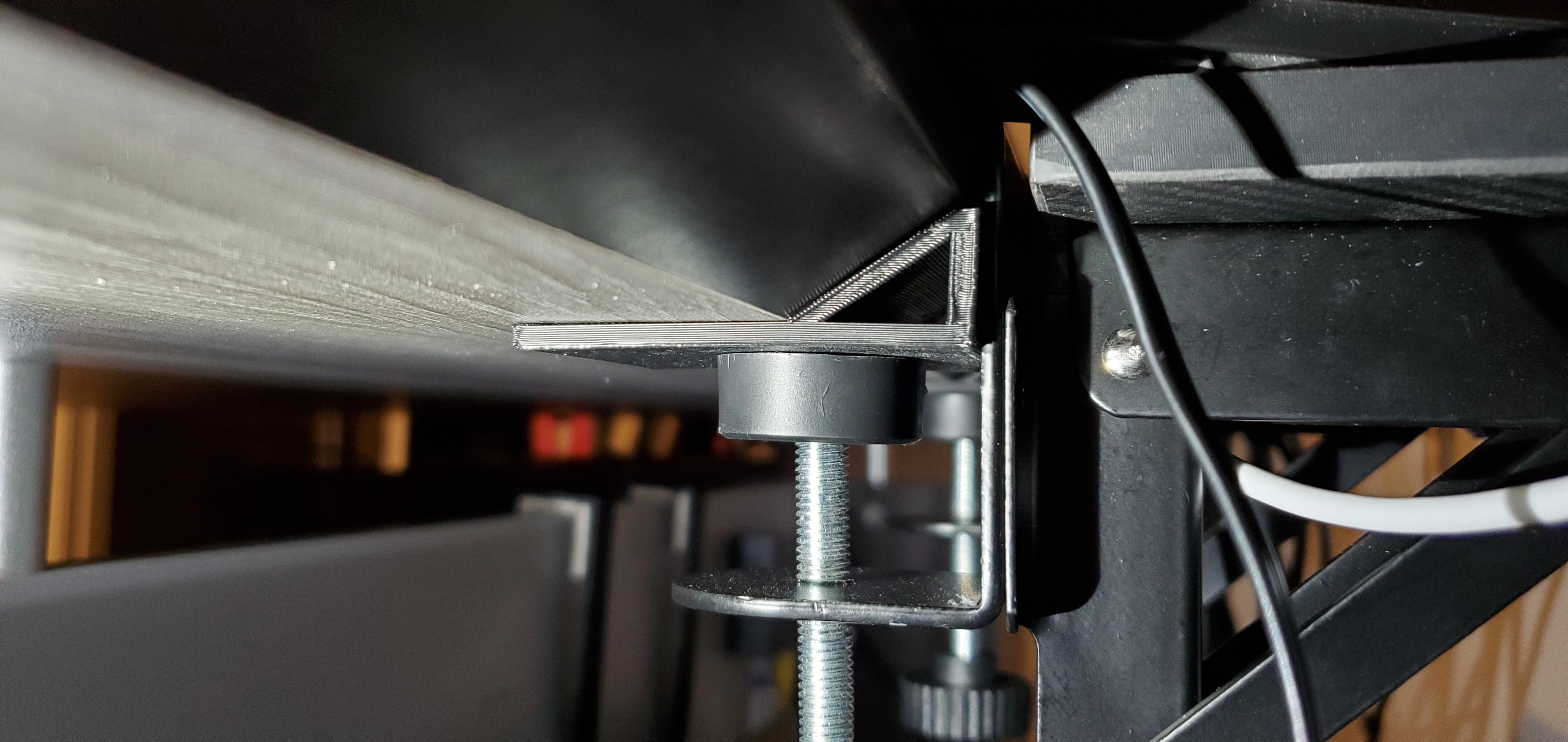 Desk Clamp Mount for Mayline Medina Desk