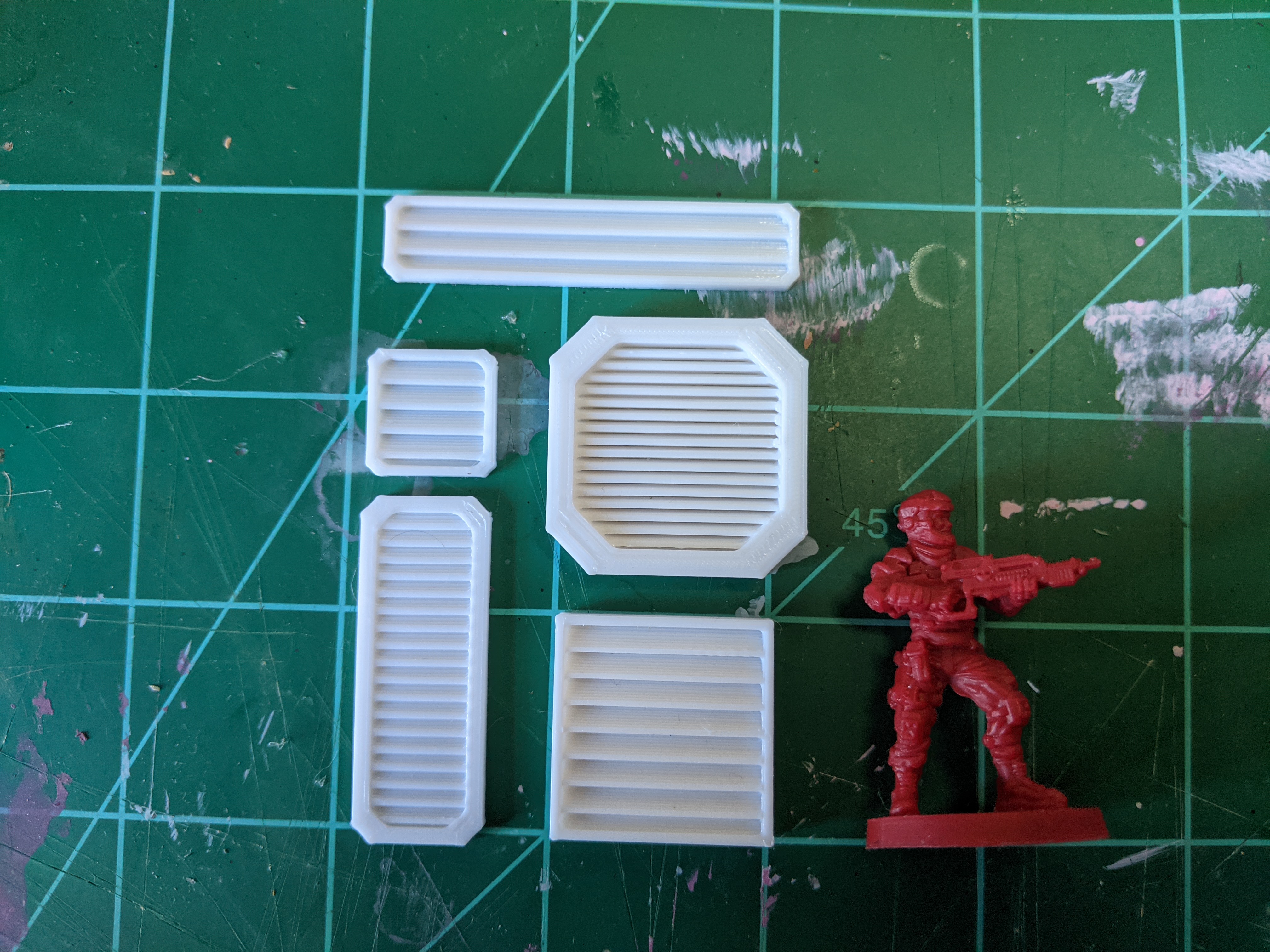 Miniatura 2 do modelo 3D Vent Greebles