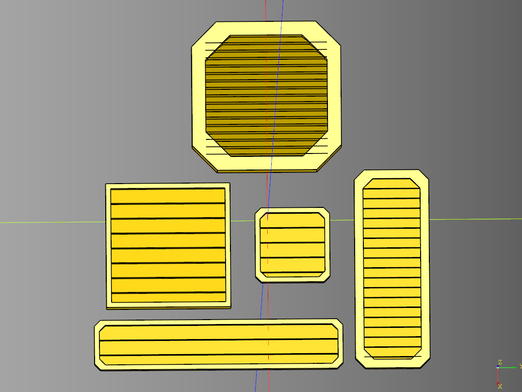 Miniatura 3 do modelo 3D Vent Greebles