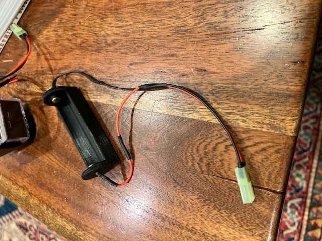 21700 lithium ion battery mount