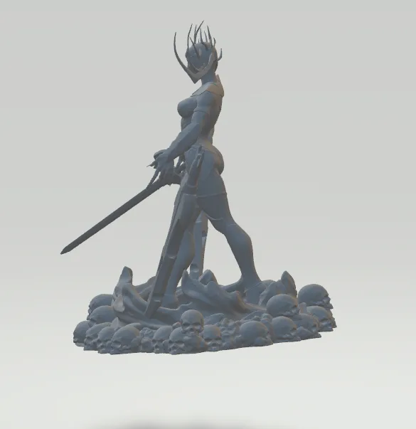 Hela Figure by KingBaaka | Download free STL model | Printables.com