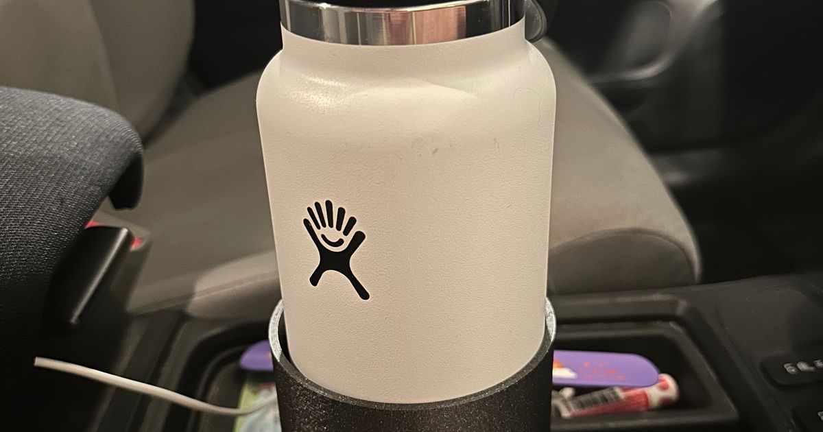 32oz Hydro Flask Cup Holder Adapter by Emory Barlow Download free STL