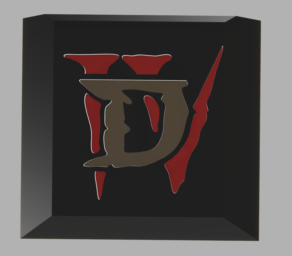 Diablo 4 kayboard cap