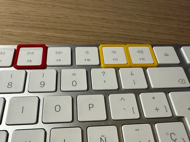 Marcador tecla Mac