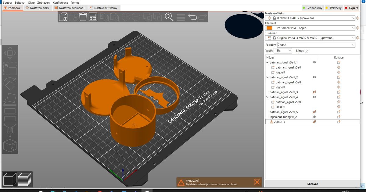 Batman - signál by Zdeněk M | Download free STL model | Printables.com