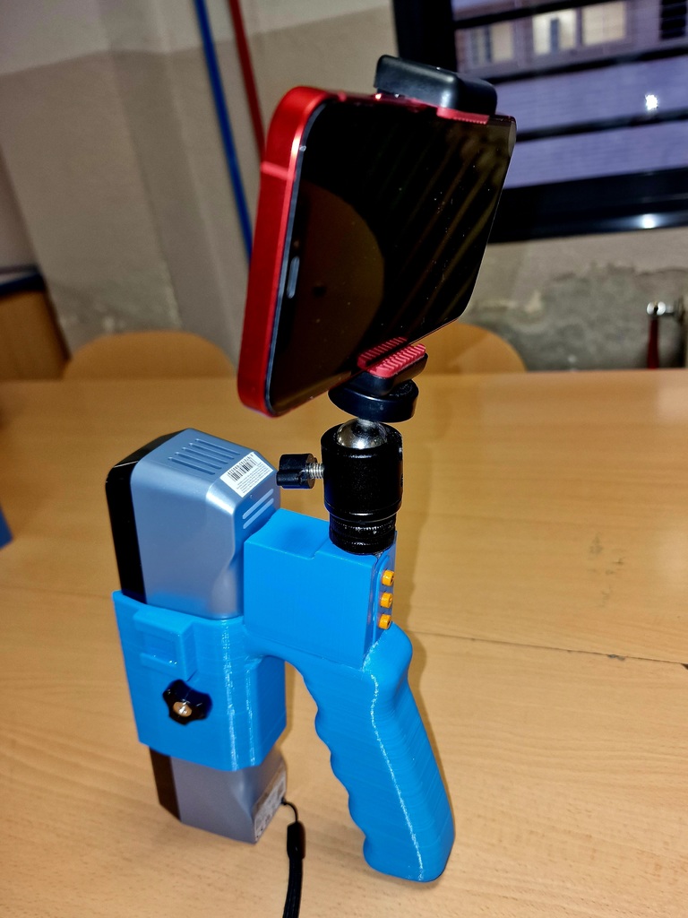 Handle for Shining 3D EINSTAR 3D scanner by Juanjo Chacon Download