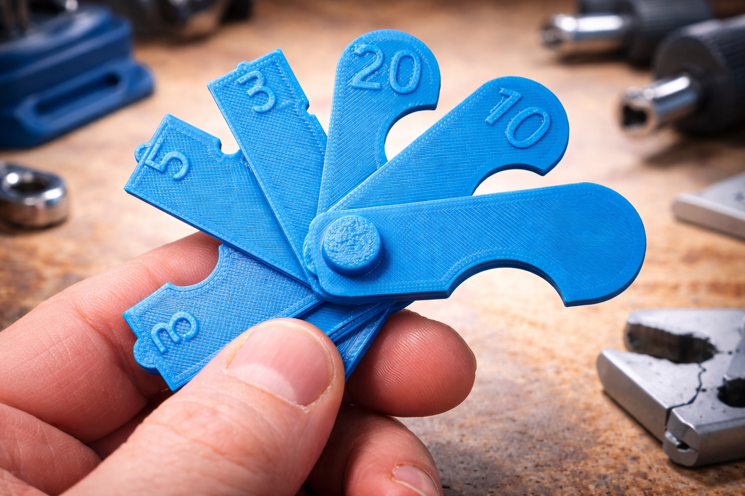 Pocket Radius Gauge - Compact makerspace Tool