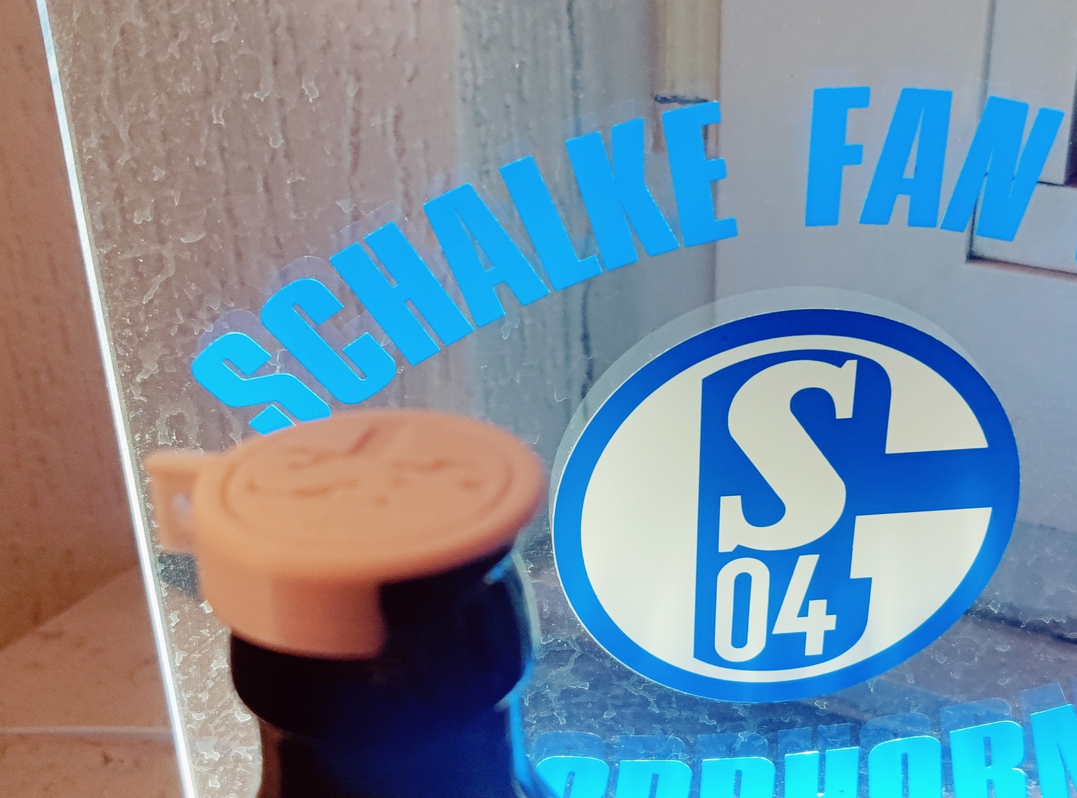 Schalke Bierflaschen Verschluß