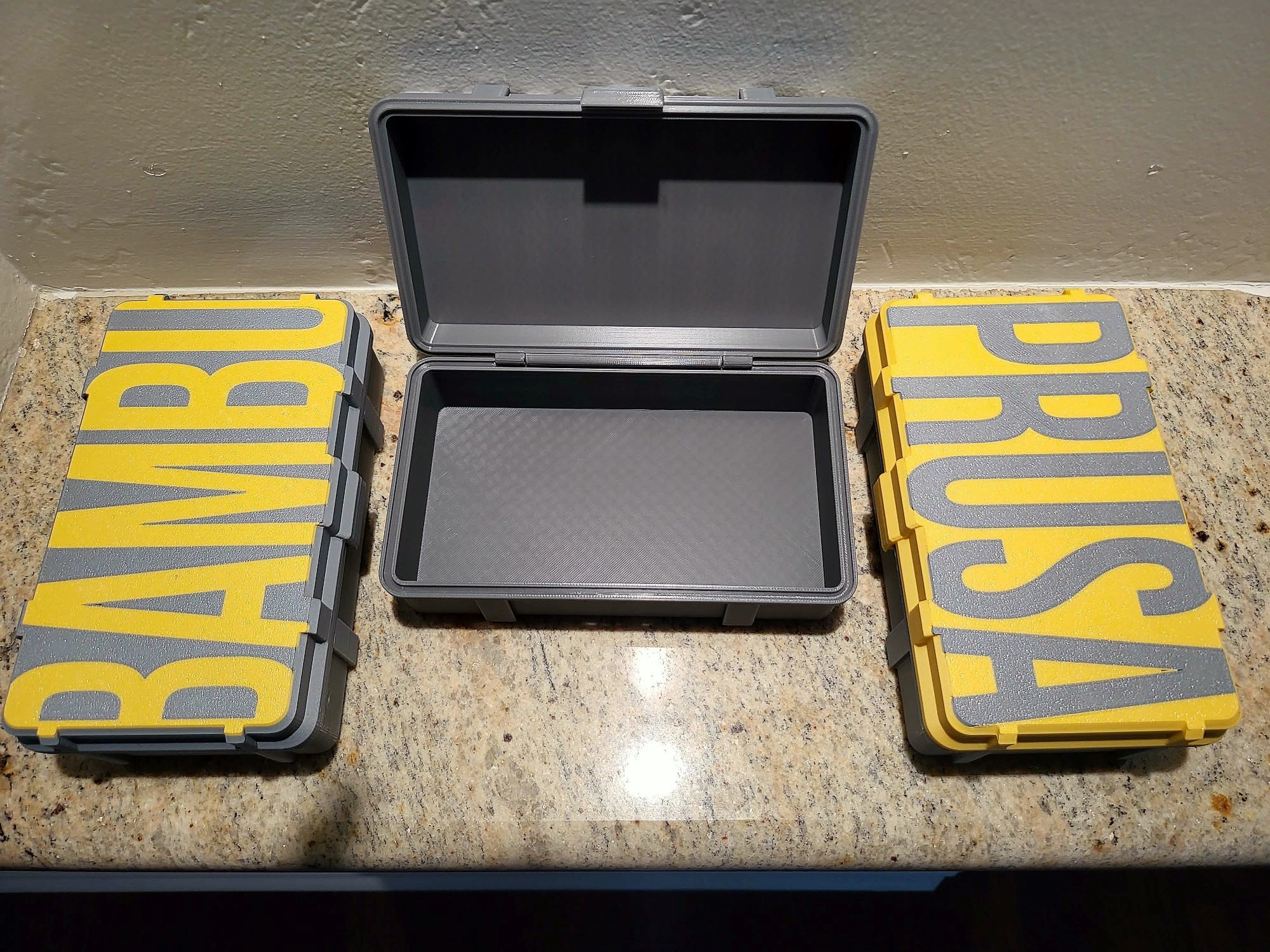 Snap together Storage Boxes for Bambu, Prusa, Generic