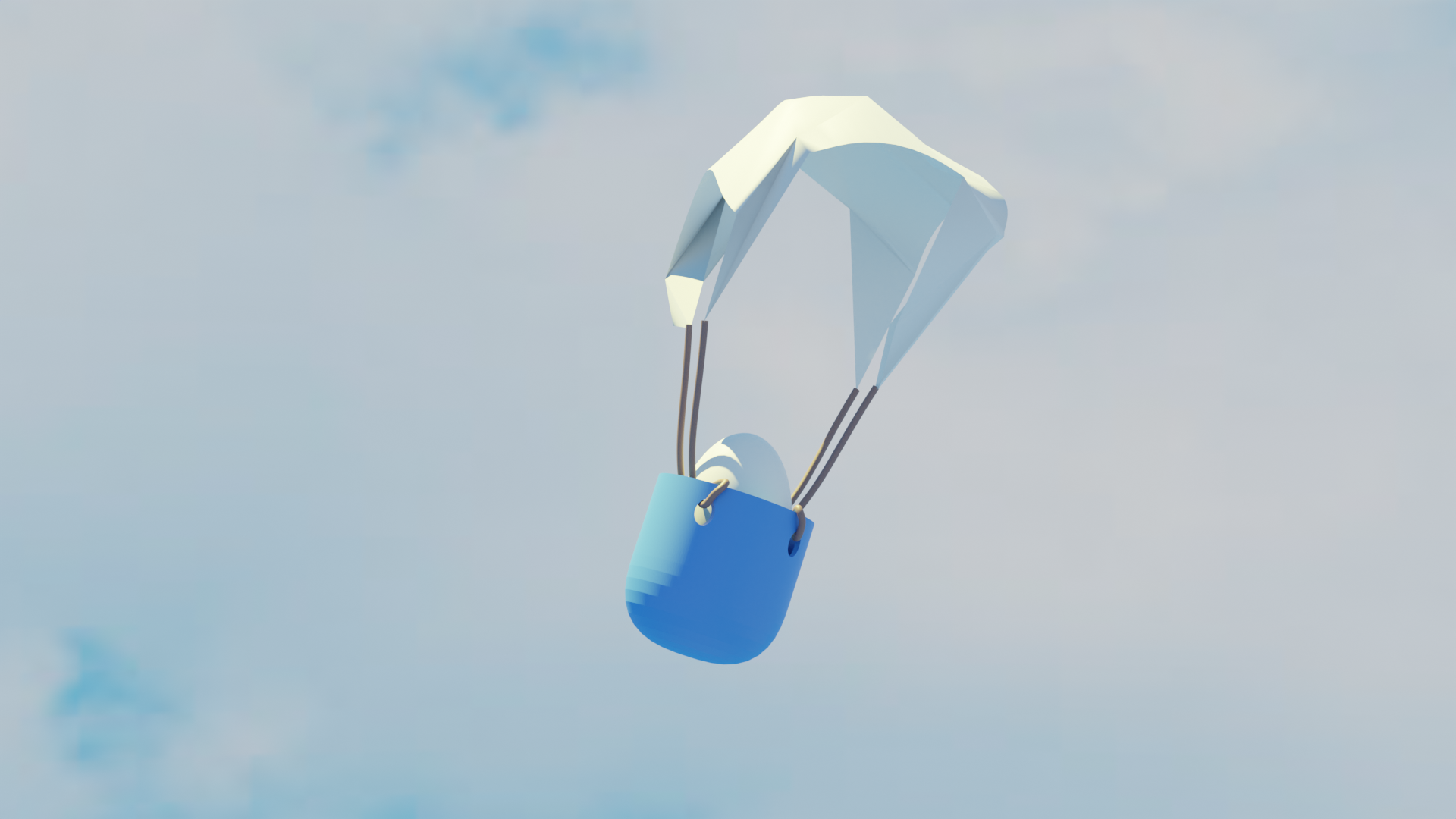 Dangel's Egg Parachute by JustDangel Download free STL model