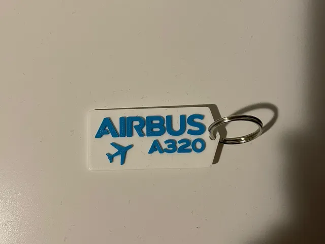 Airbus A320 Keychain