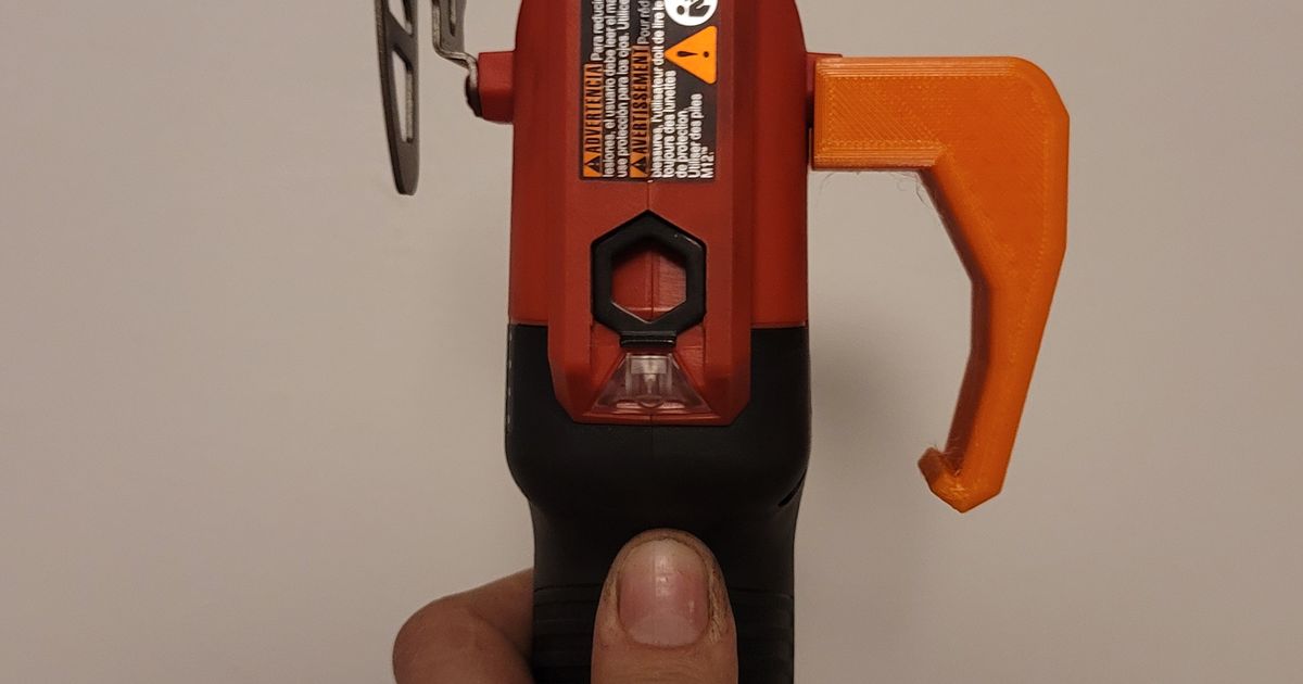 Milwaukee Rafter Hook by Chris Download free STL model