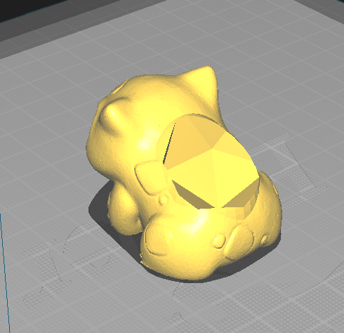 Miniatura 2 do modelo 3D Bulbasaur dice holder