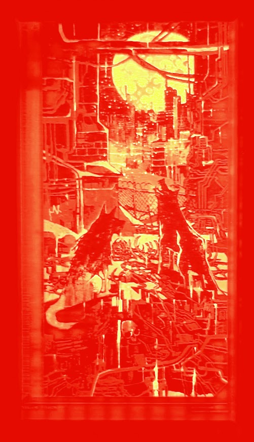 The Moon Tarot from Cyberpunk 2077