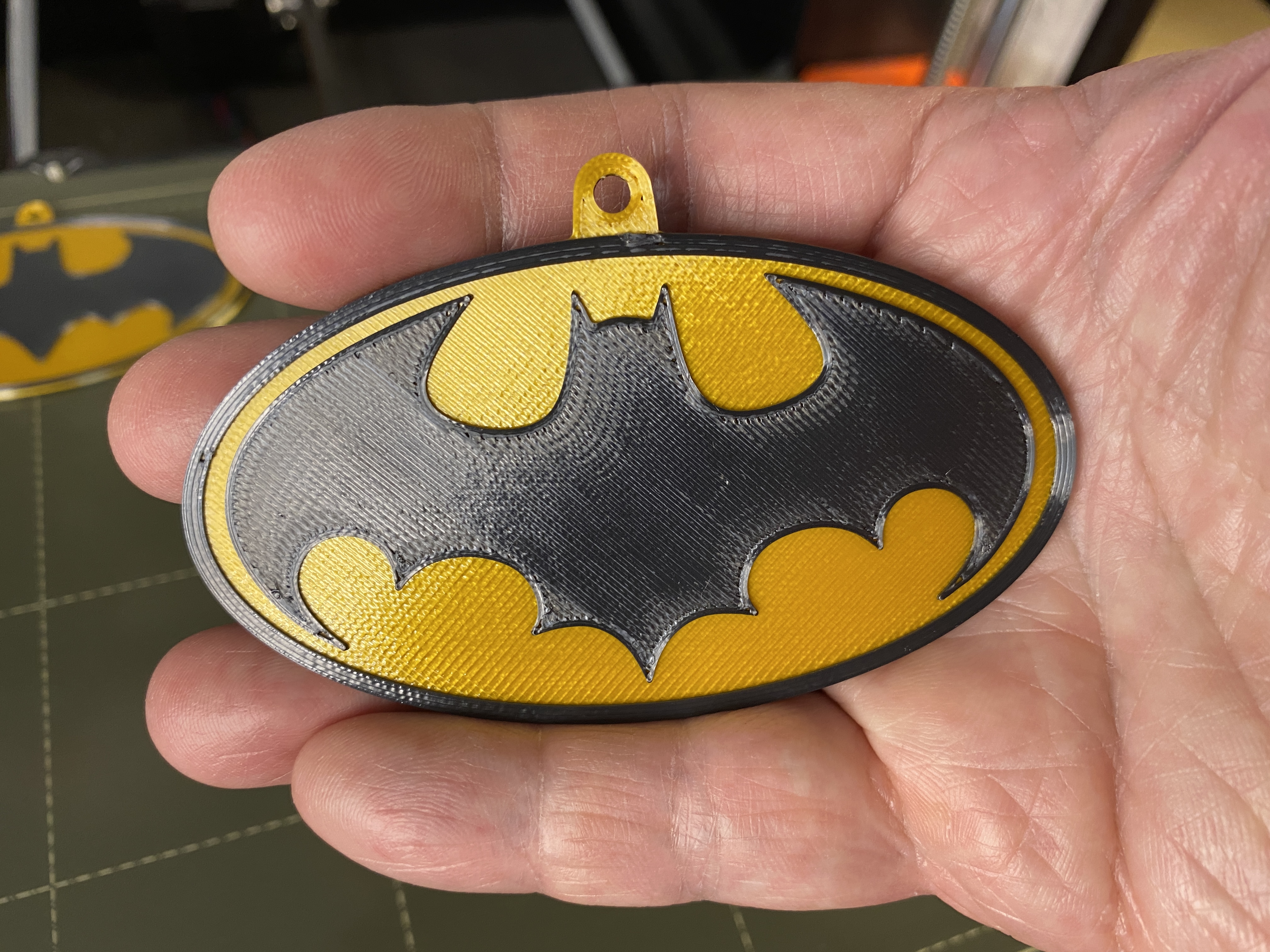 Miniatura 4 do modelo 3D Batman Keychains