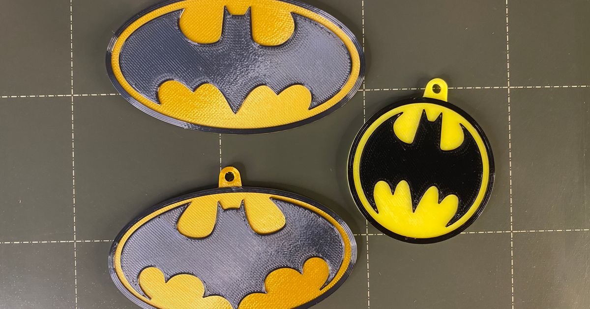 Portachiavi 3D Batman Logo