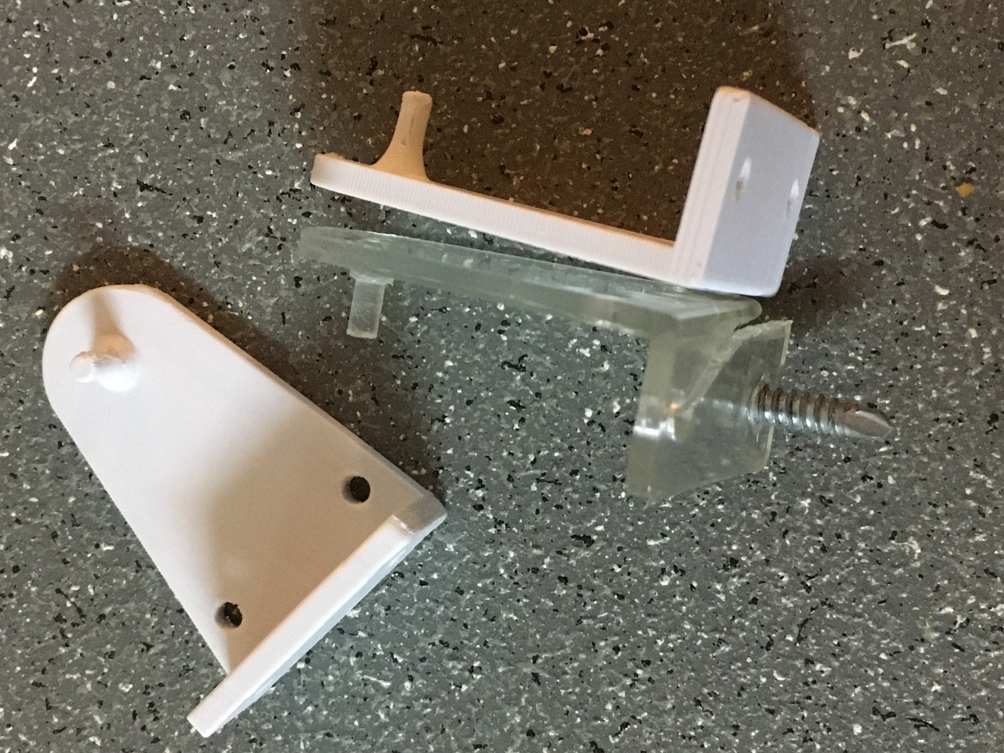 Universal Hold Down Bracket for Window Blinds by RyanR Download free STL model