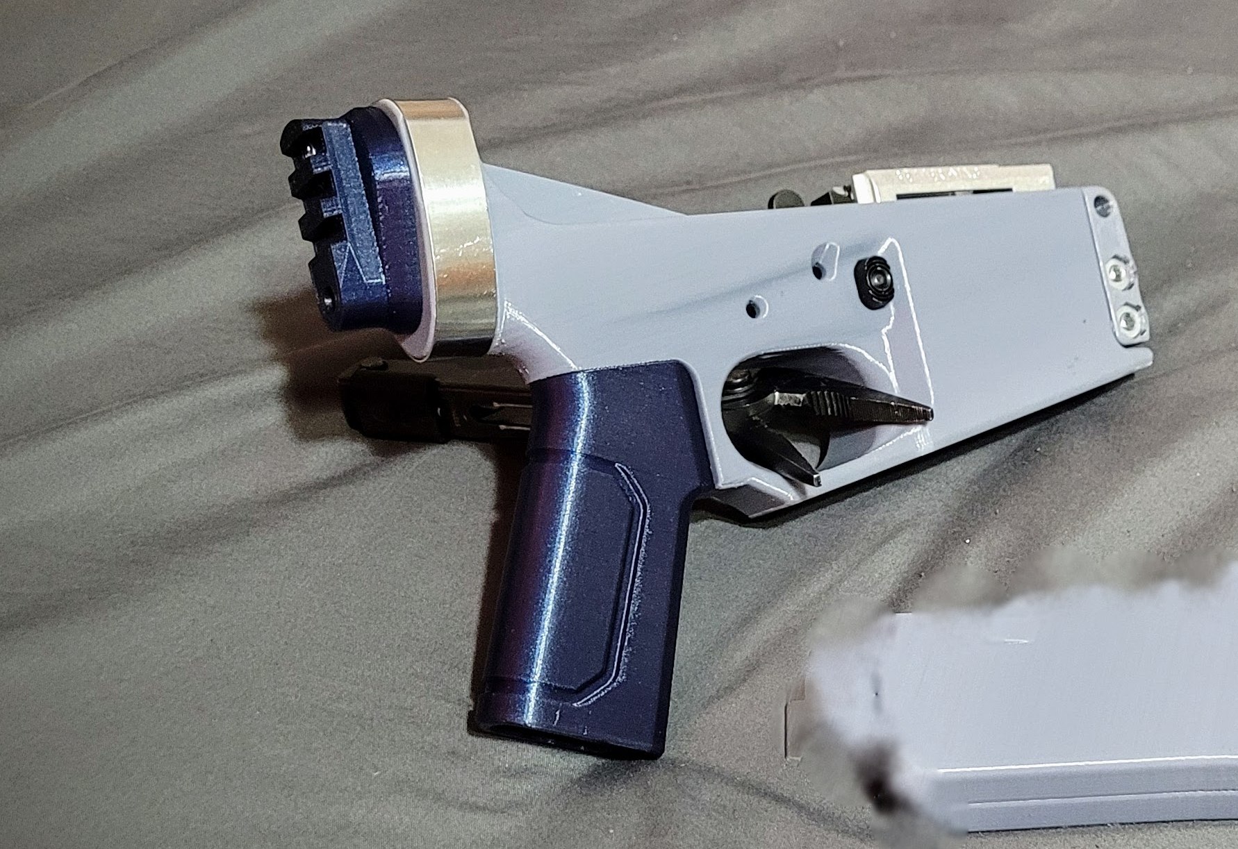 Picatinny Buffer Plug For Hoffman Lower