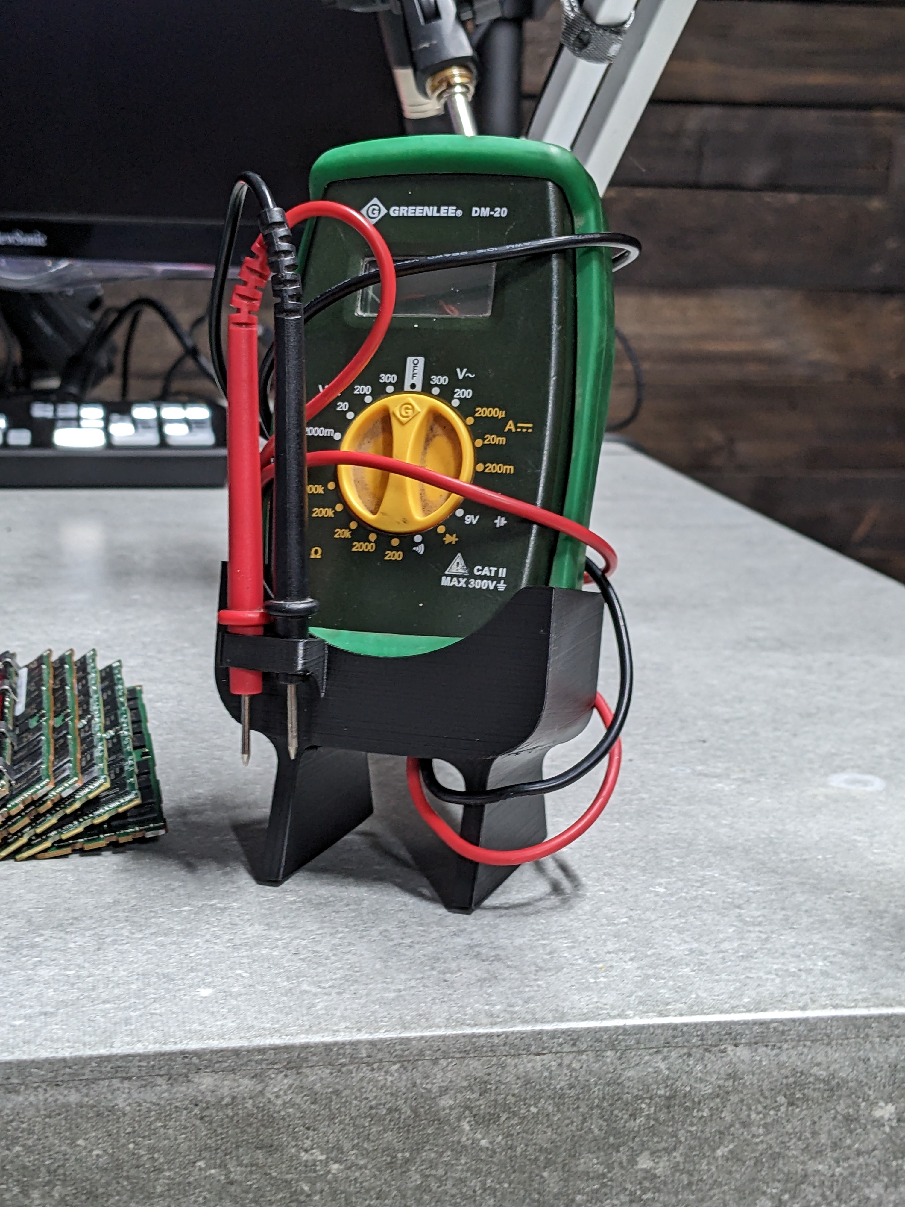 Greenlee Multimeter Stand by fouronenine Download free STL model
