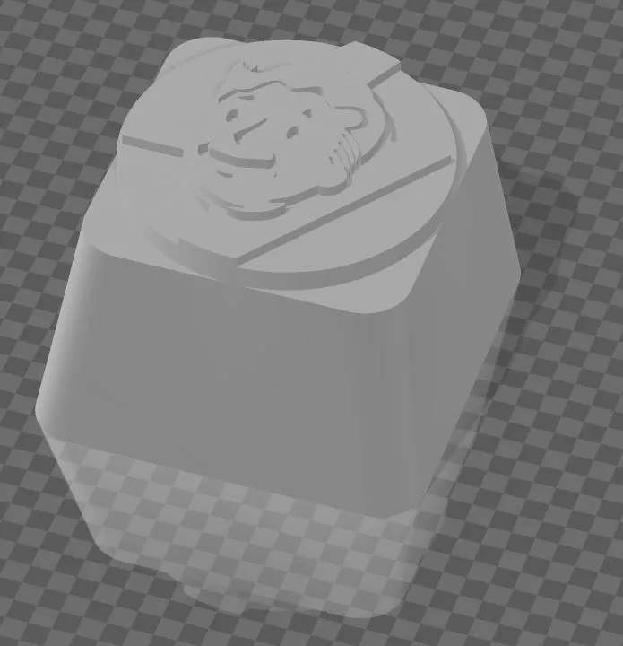 Fallout4 keycap by Mike Cullen | Download free STL model | Printables.com