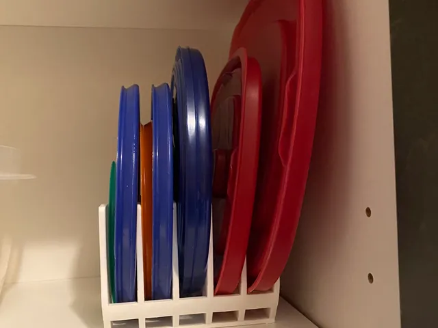 Tupperware Lid Holder