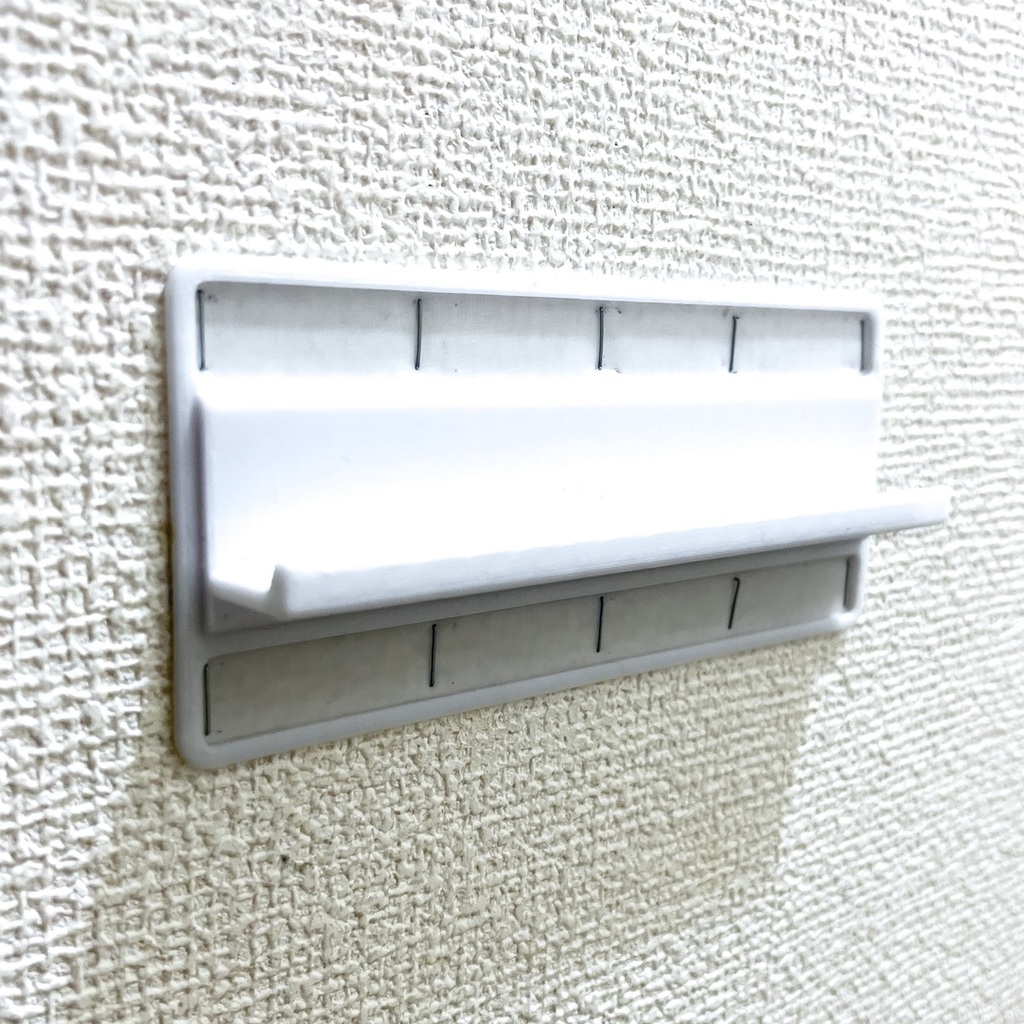 Wide Wall Hook for smartphone by stapler