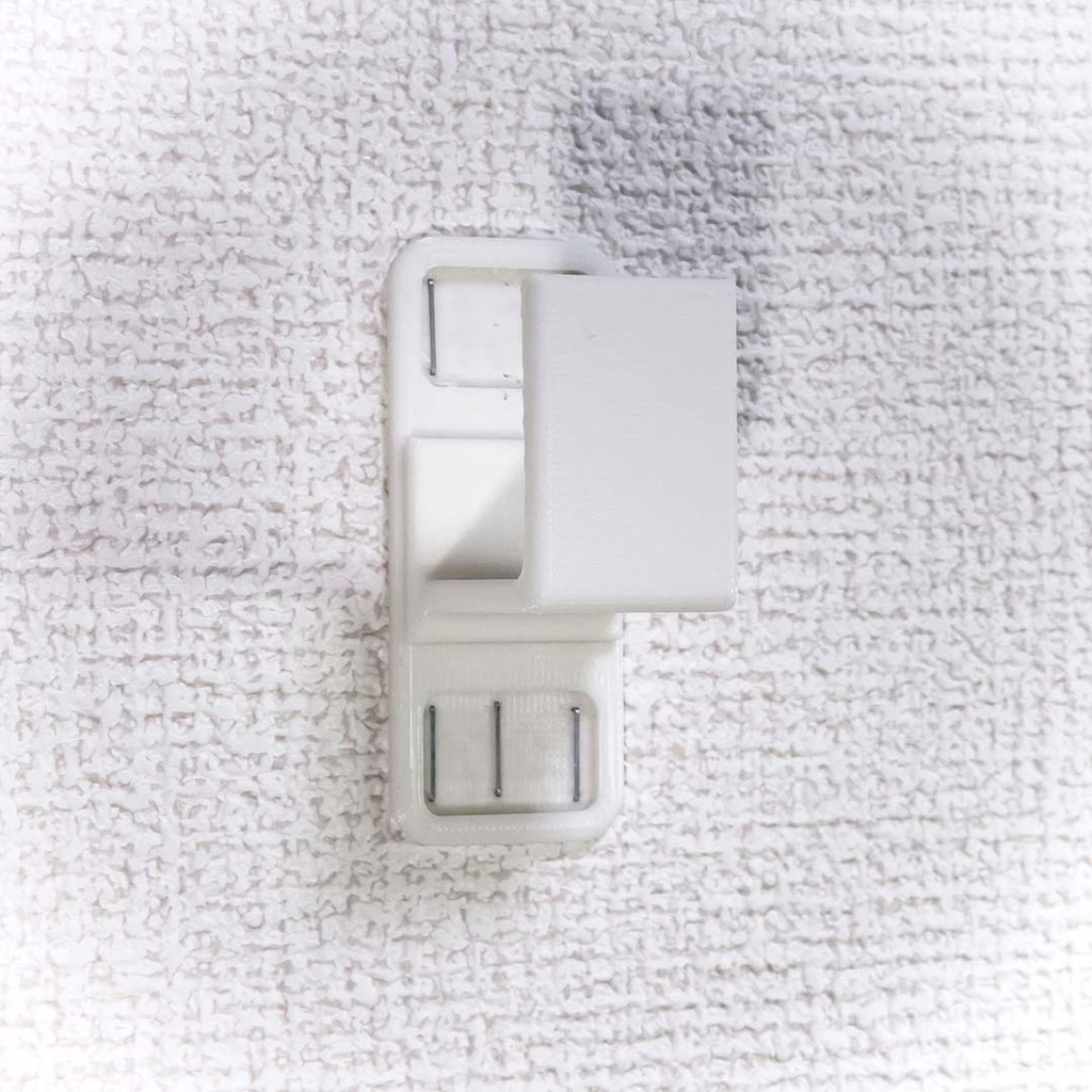 Wall wide hook by stapler
